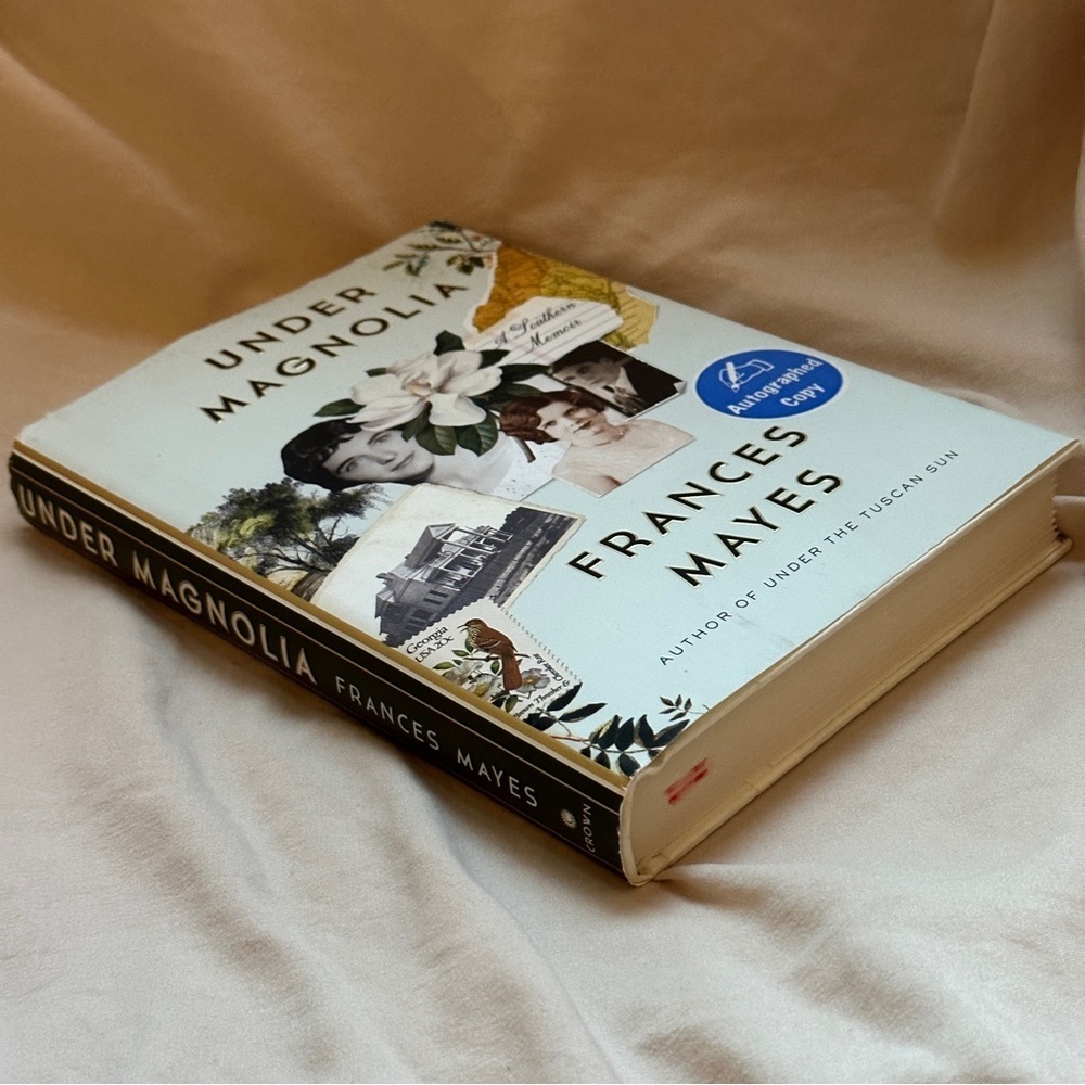 π’ Under Magnolia: A Southern Memoir by Frances Mayes | Memoir | Hardcover Book - Picture 3 of 6